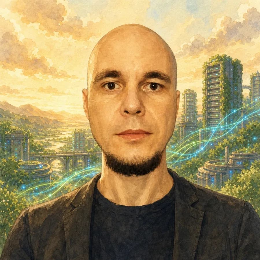 Professional portrait of the architect
